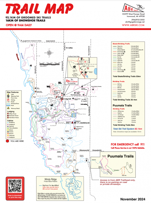 Trail Map Nov 2024